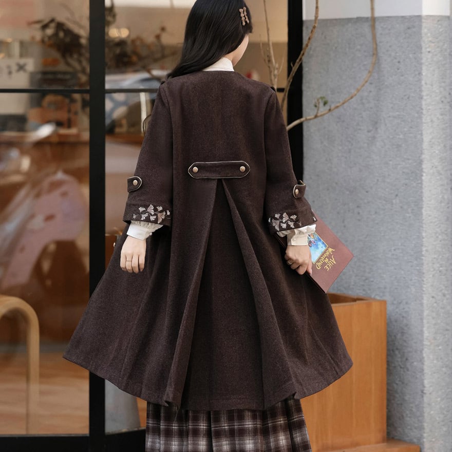クラロリ 3点セット 森ガール コート×ワンピース チェック柄｜WithU