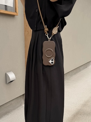 asymmetry tag（brown/long）