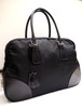 美品◆PRADA プラダ A4対応ビジネス可 ナイロンxレザー ユニセックス 書類 バッグ ブリーフ ケース 黒◆ 通勤通学にも大活躍の定番モデル♪