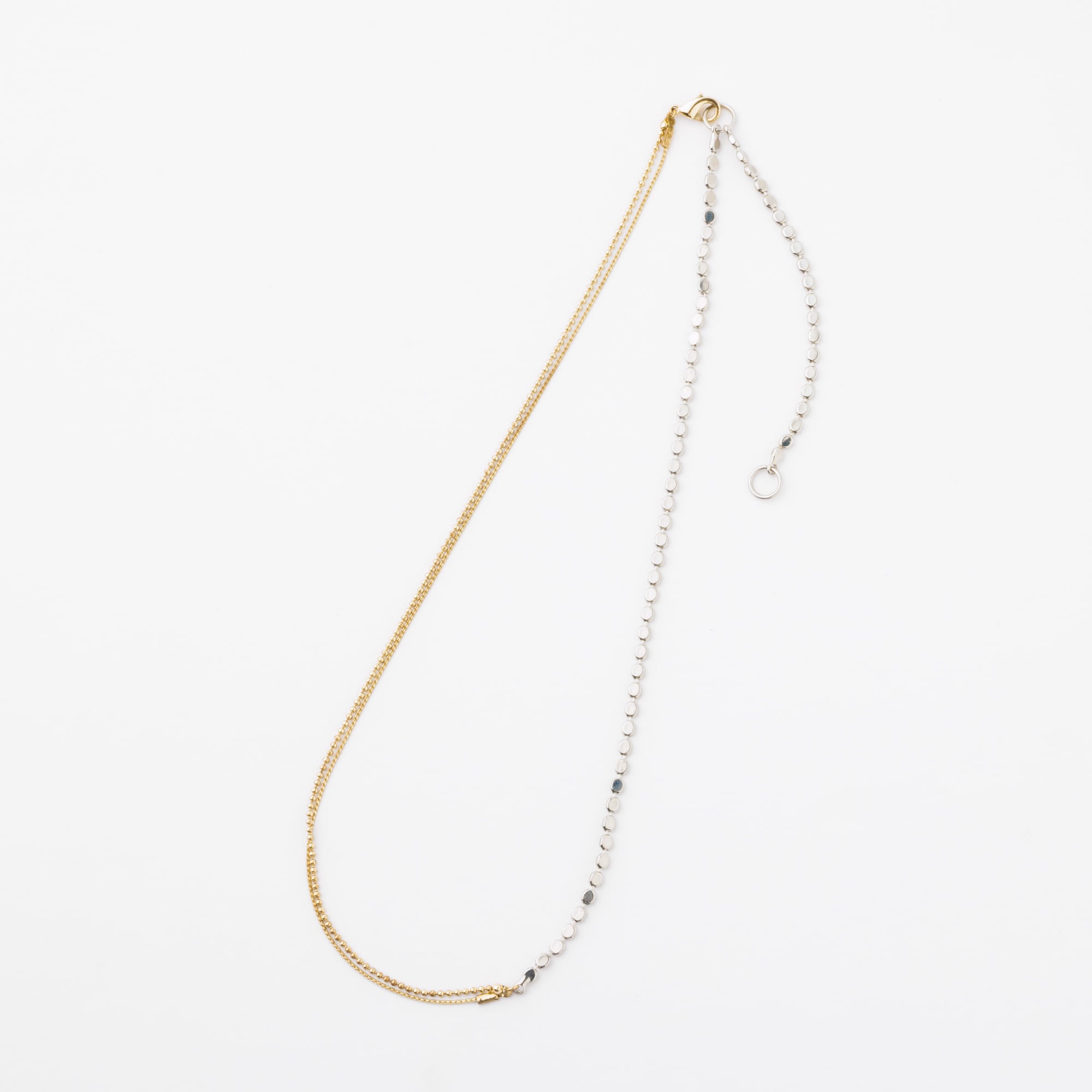 デザインメタルチェーンネックレス NK0036