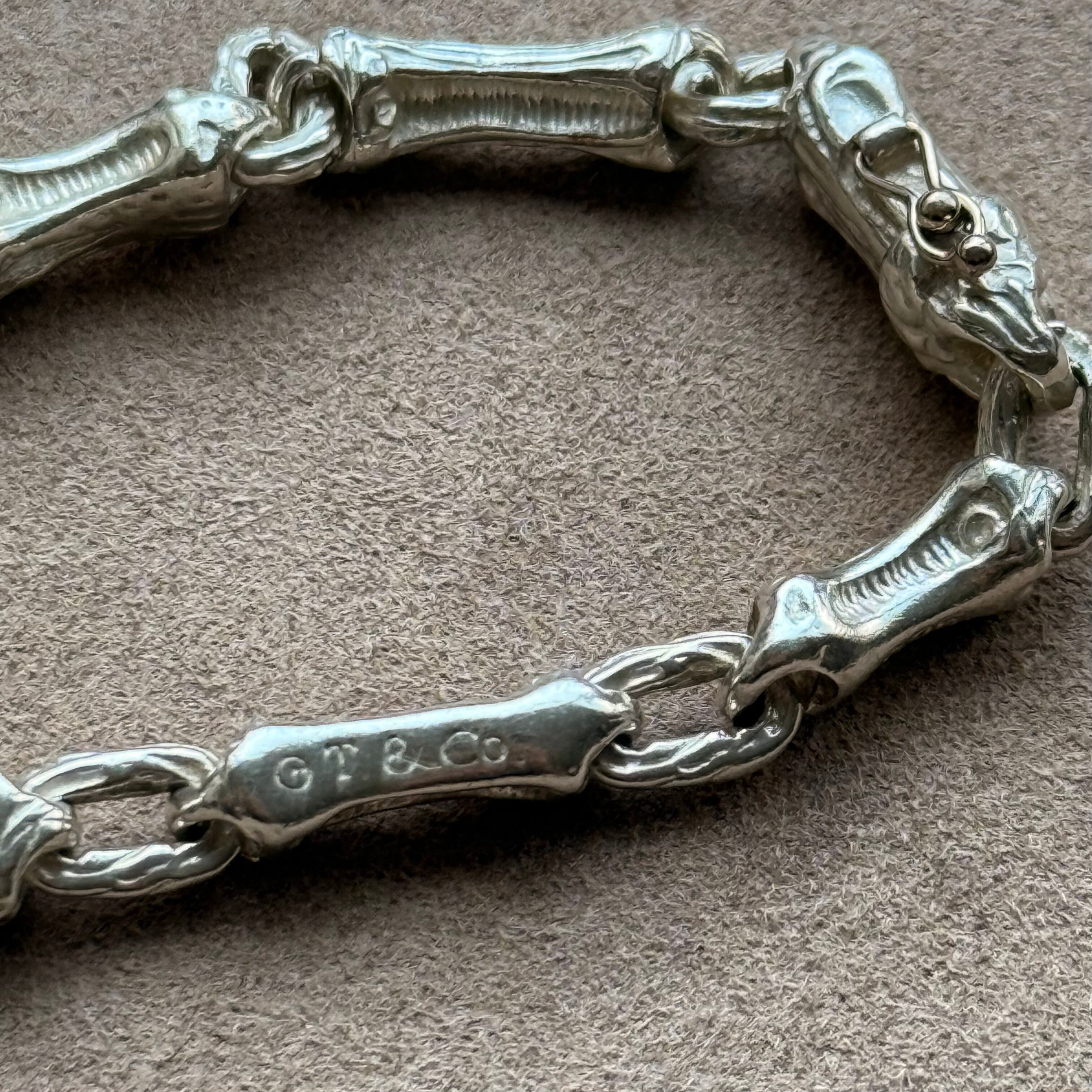 VINTAGE ヴィンテージ バンブー クレスト バングル ブレスレット vintage tiffany ヴィンテージティファニー 1996 bamboo bracelet