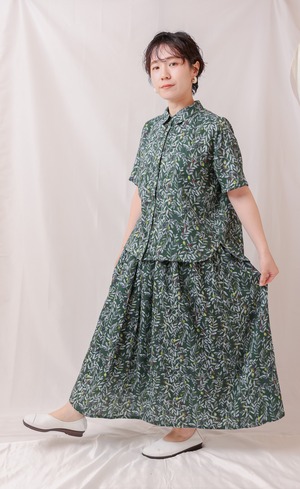 OLIVE オーガニックコットンスカート
