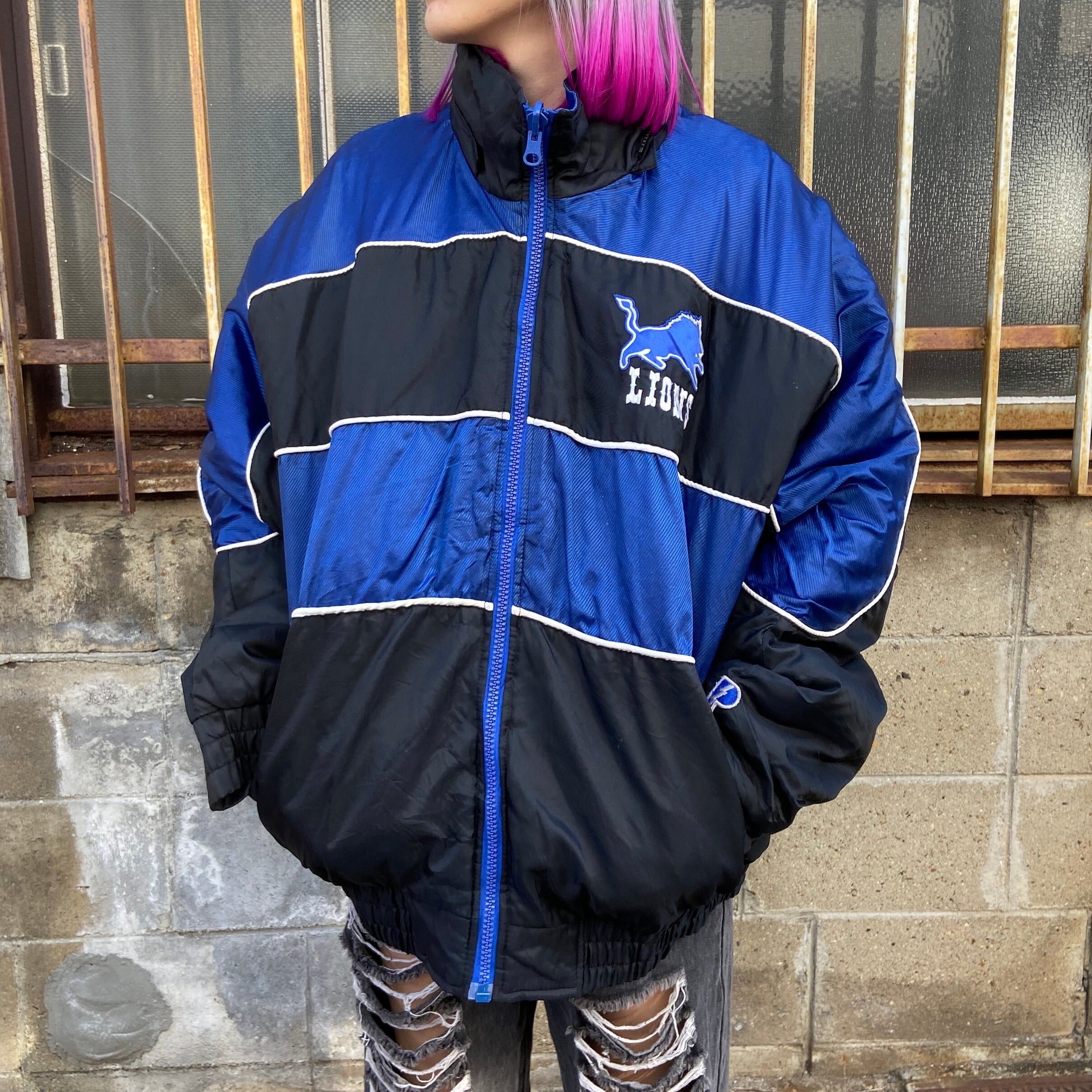 ★希少★ ホライゾン✈︎ NFLチームジャケットジ Vintage 90s NYG