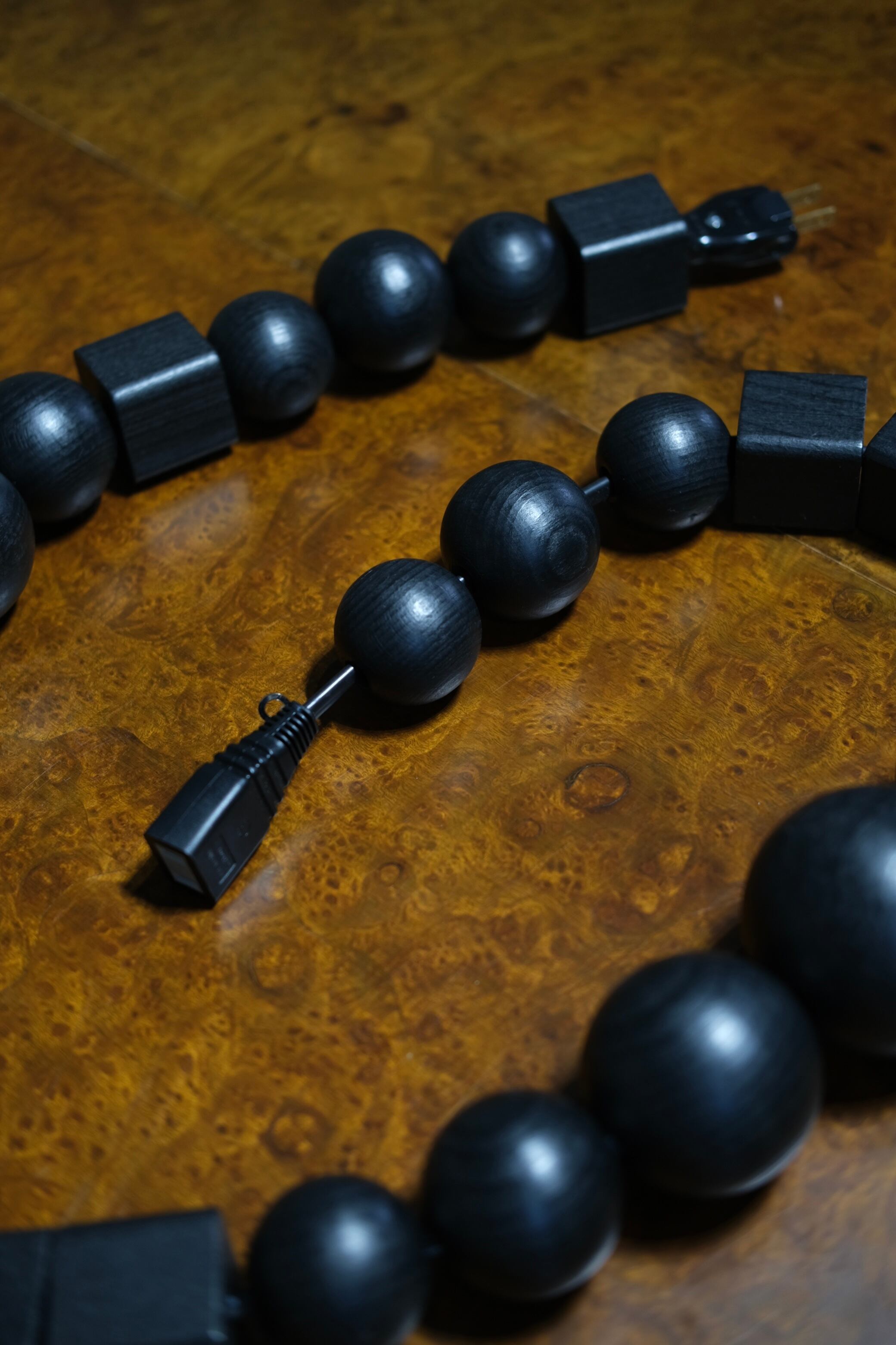 BLESS】CABLE JEWELRY EXTENSION - black | loop