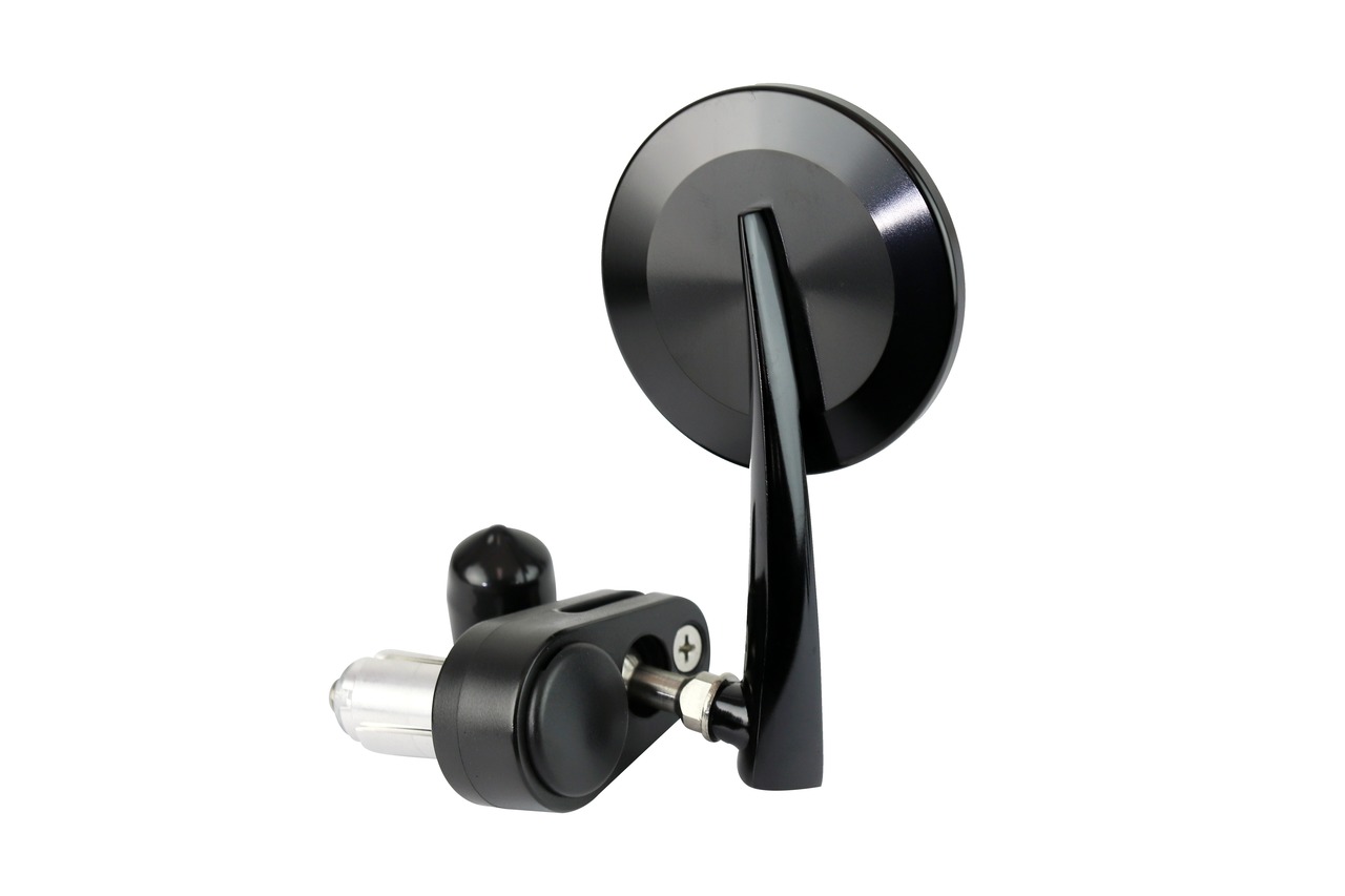 Round bar-end Mirror