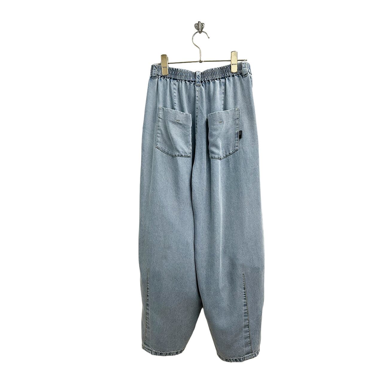 ayane hana☆hanaさま専用 ライトブルー テンセルデニムパンツ ayane【予約】テンセルデニムタックバレルレッグパンツ(N) | whispermusee