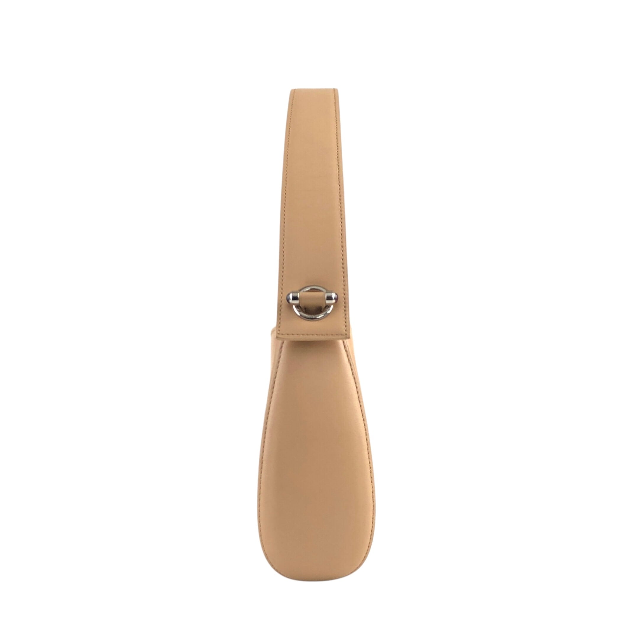 Cartier カルティエ ハンドバッグ ベージュ カボション レザー