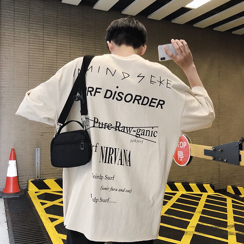 全3色 Tシャツ カットソー プリント カジュアル シンプル