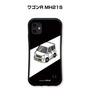 スズキ ワゴンR MH21S ボディ25色設定　グリップタイプiPhoneケース