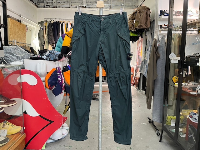 STONE ISLAND STRETCH COTTON CARGO PANT GREEN 30 13098