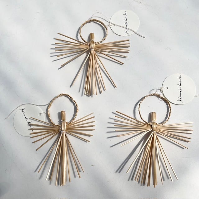 ヒンメリ 天使のオーナメント クリスマスオーナメント | ihana design