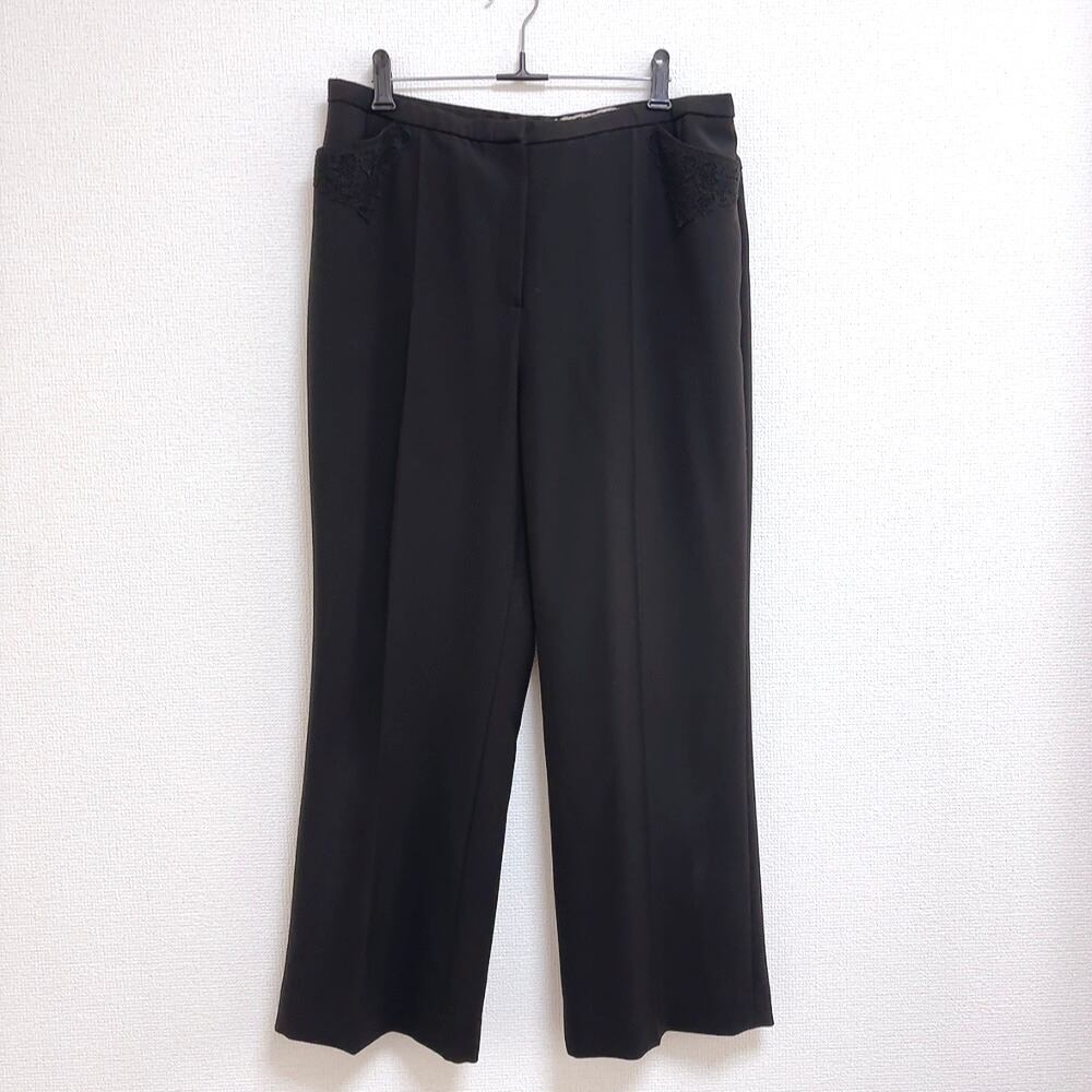 90's LEVI'S ACTION SLACKS Slacks Black W37 90年代 リーバイス