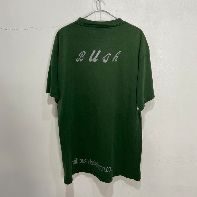 90s BUSHブッシュ フォトプリントTシャツ バンド XL TULTEX