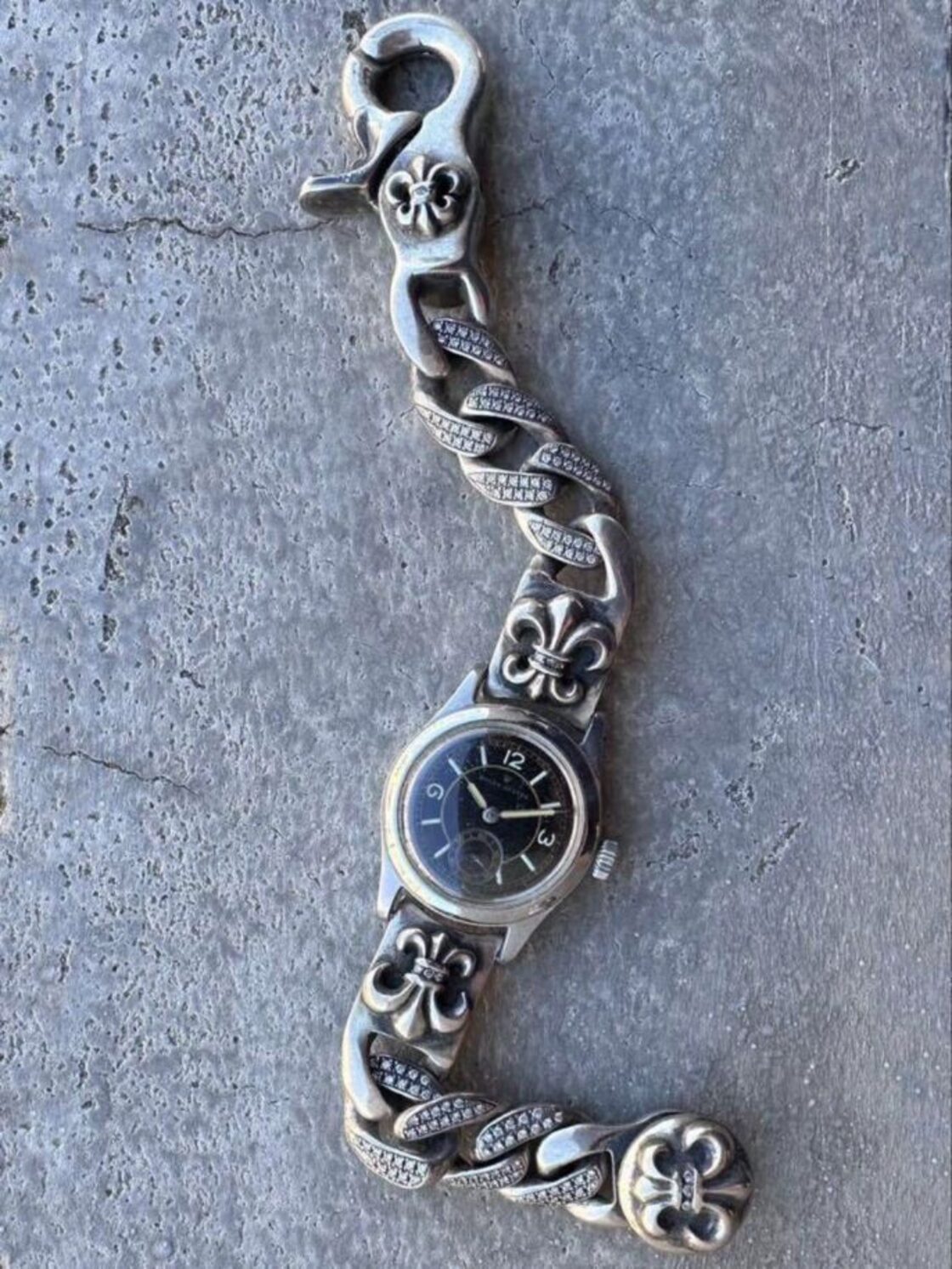 CHROME HEARTS クロムハーツ ロレックス付 ウォッチバンド 