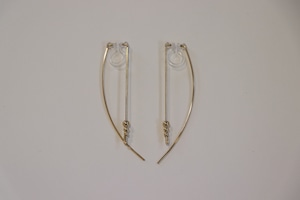 Arch -Gold- / Earrings