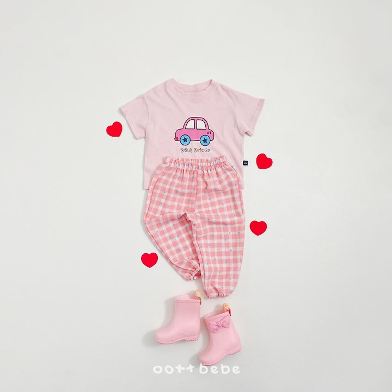[oottbebe] Summer Pop Relax Pants / [오뜨베베] 썸머팝고쟁이팬츠