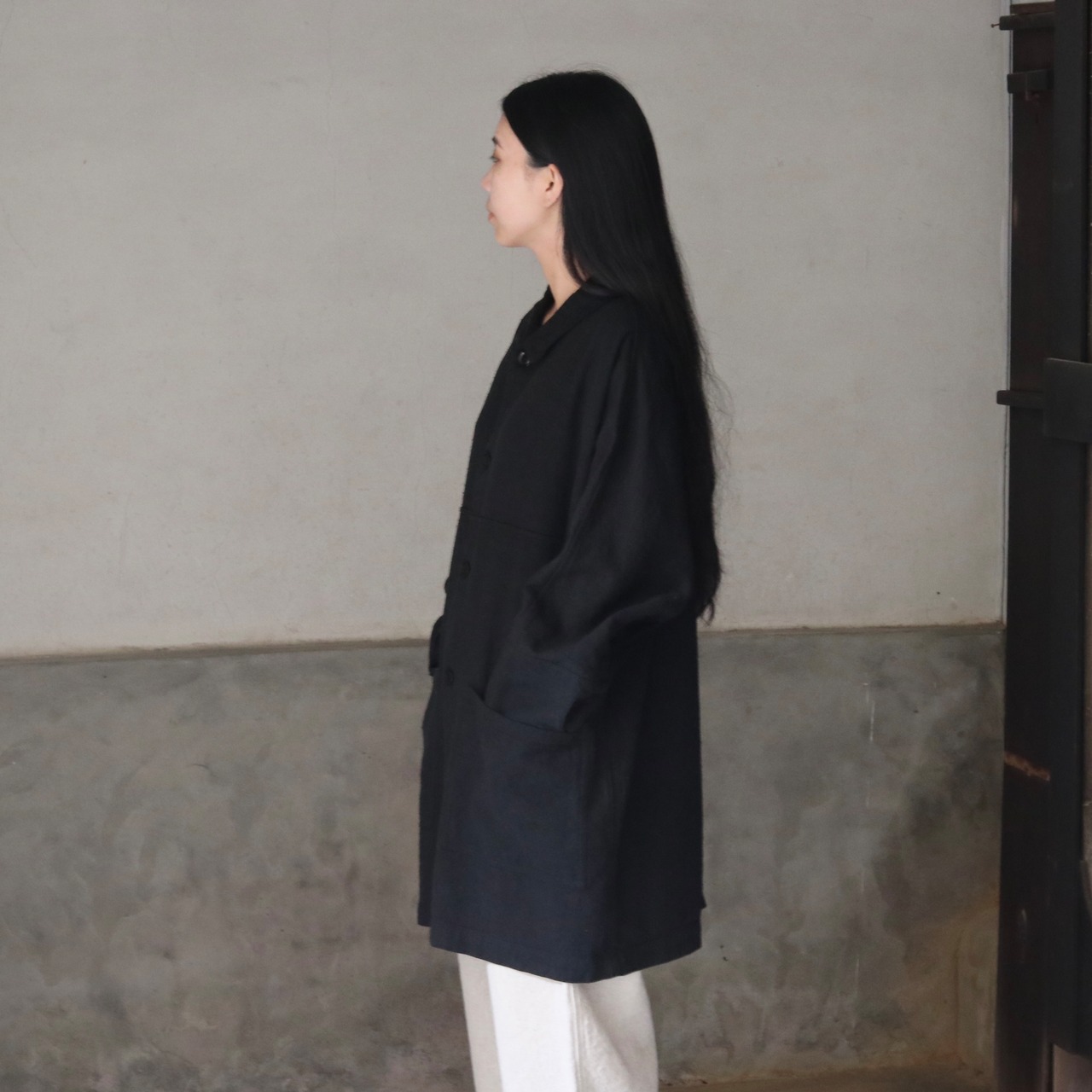 MITTAN / CT-47 亜麻苧麻絹コート