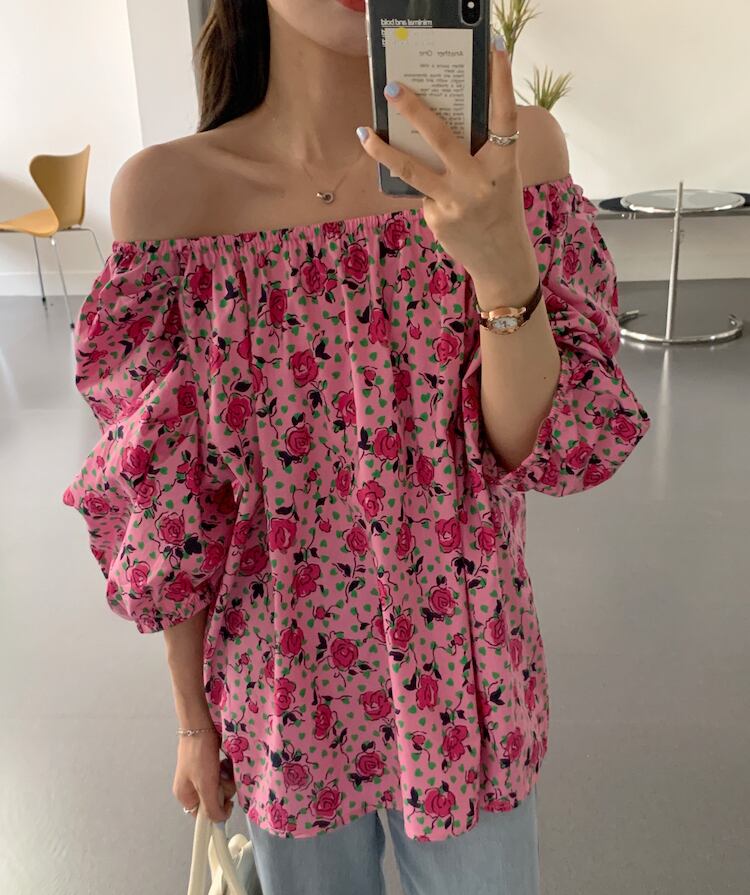 ストレッチカラーシャツ サマールーズトップス エラスティック 伸縮 夏物 ビッグFスモールZ韓国68101233344