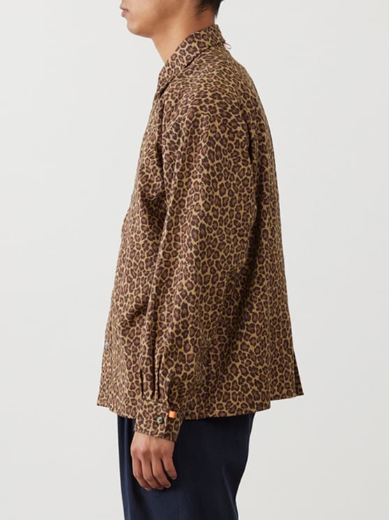 LEOPARD PLEAT SHIRT 【新色入荷】 | ILL ONE EIGHTY Degrees ONLINE