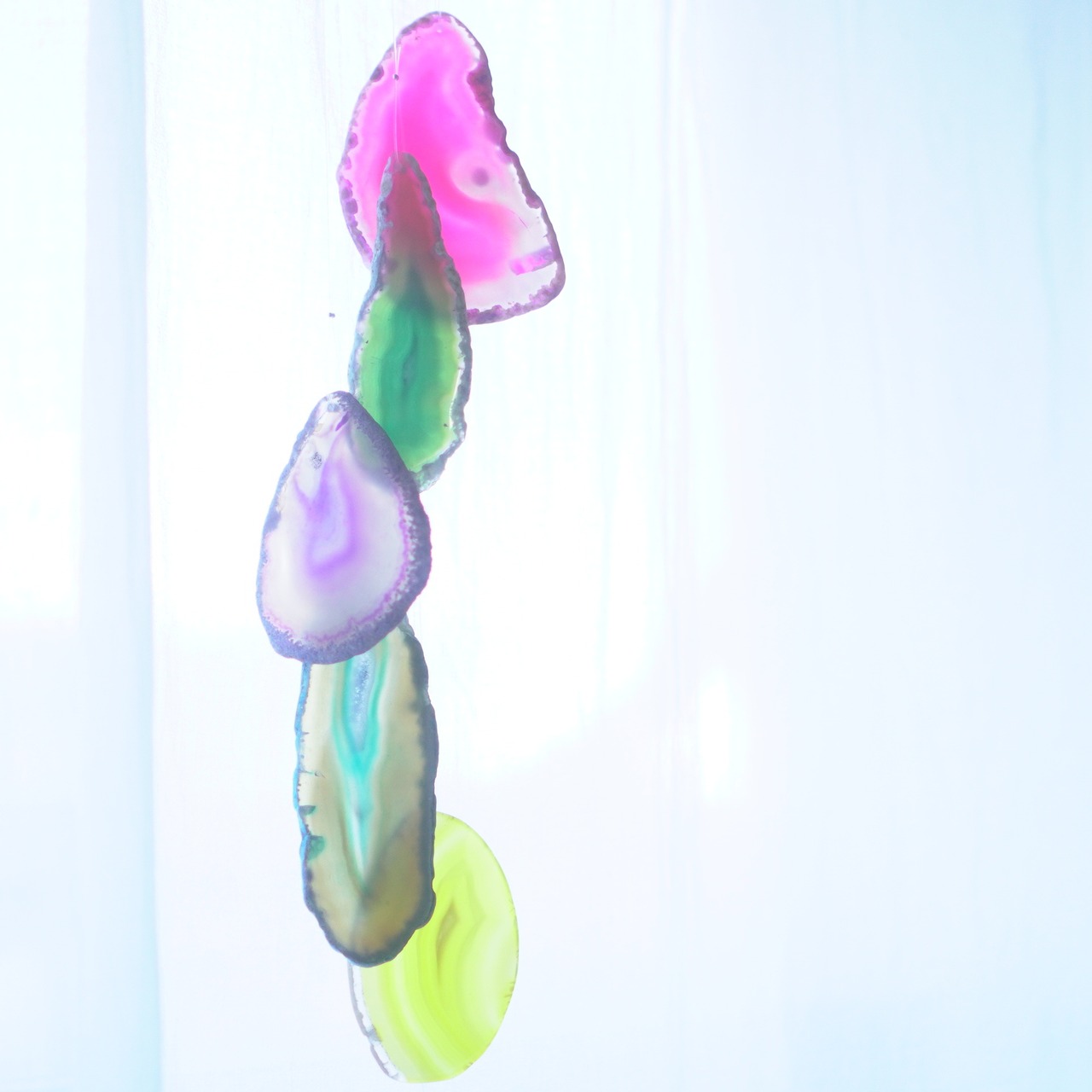 Fantasy Island 05 - アゲートヒーリングチャイム / Agate Sun Catcher Wind Chime 918