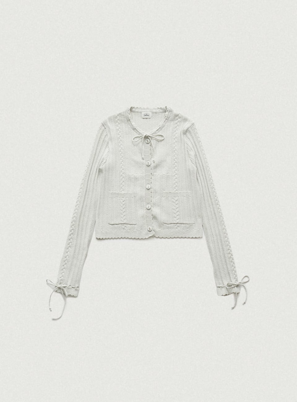 The Barnnet] Mint Nellia Ribbon Cardigan 正規品 韓国ブランド 韓国