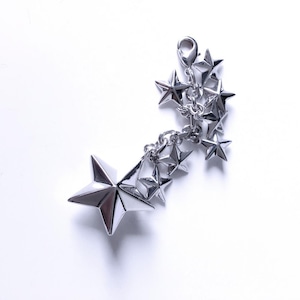 enchanted.LA 8 Stars Sparkle Charm - Silver -