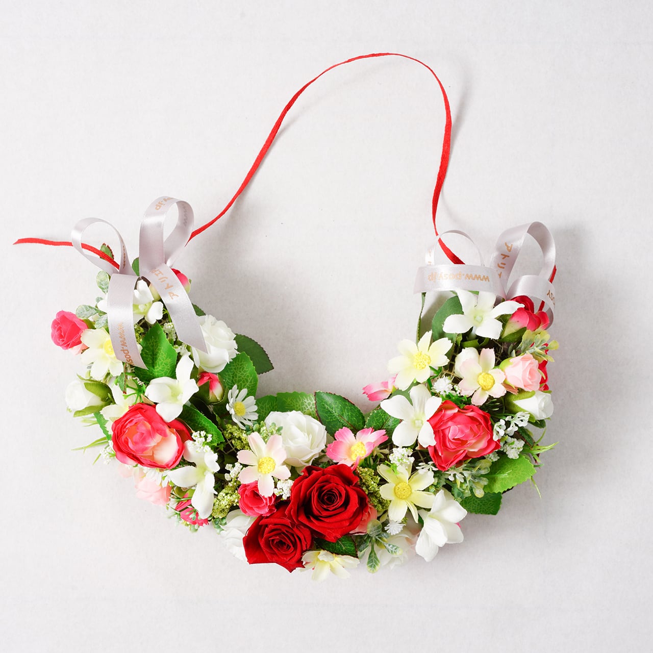 ガーランド三日月（クラフト）プリザ | アトリエPOSY