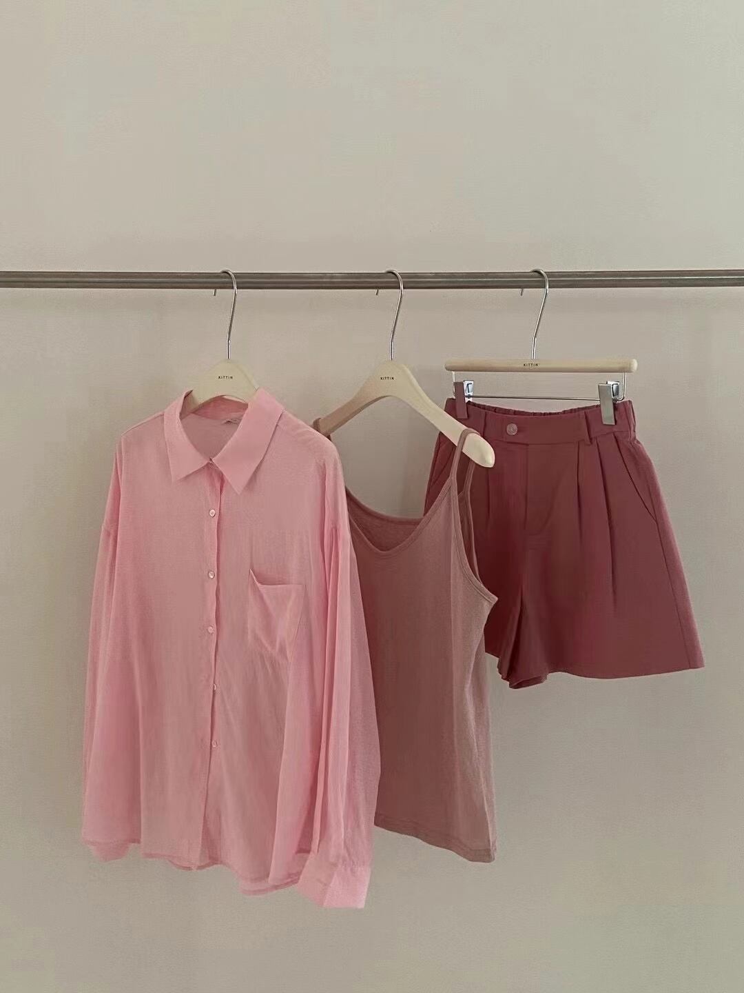 カラーショートパンツ　AJ22085-725