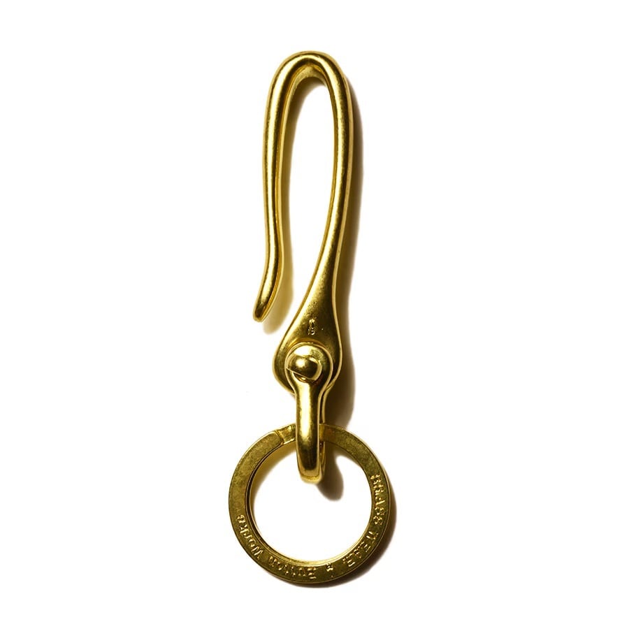 BW Fishhook Shackle Key Fob | Button Works Store ボタンワークス