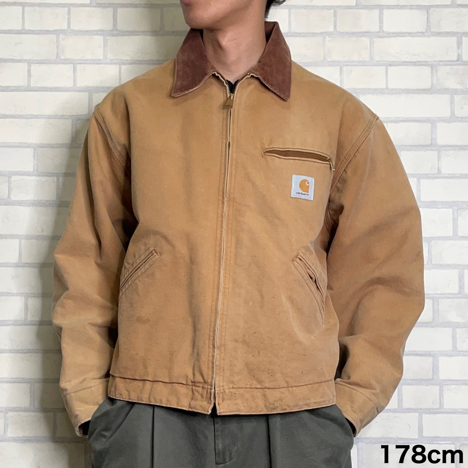 Carhartt デトロイトジャケット XL ブランドタグ 状態良好 襟