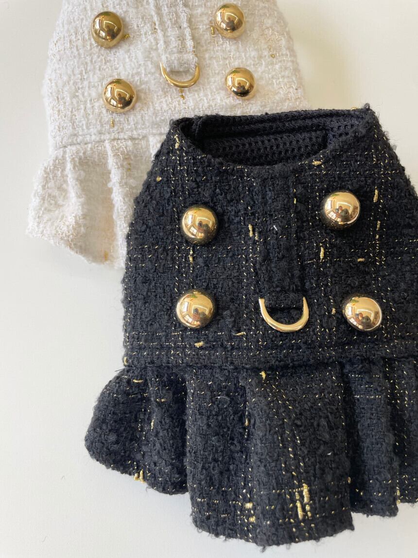 《予約》№CD0017 ツイードプリーツハーネス