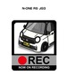 ホンダ N-ONE RS JG3 ボディ25色設定 ドラレコRECステッカー