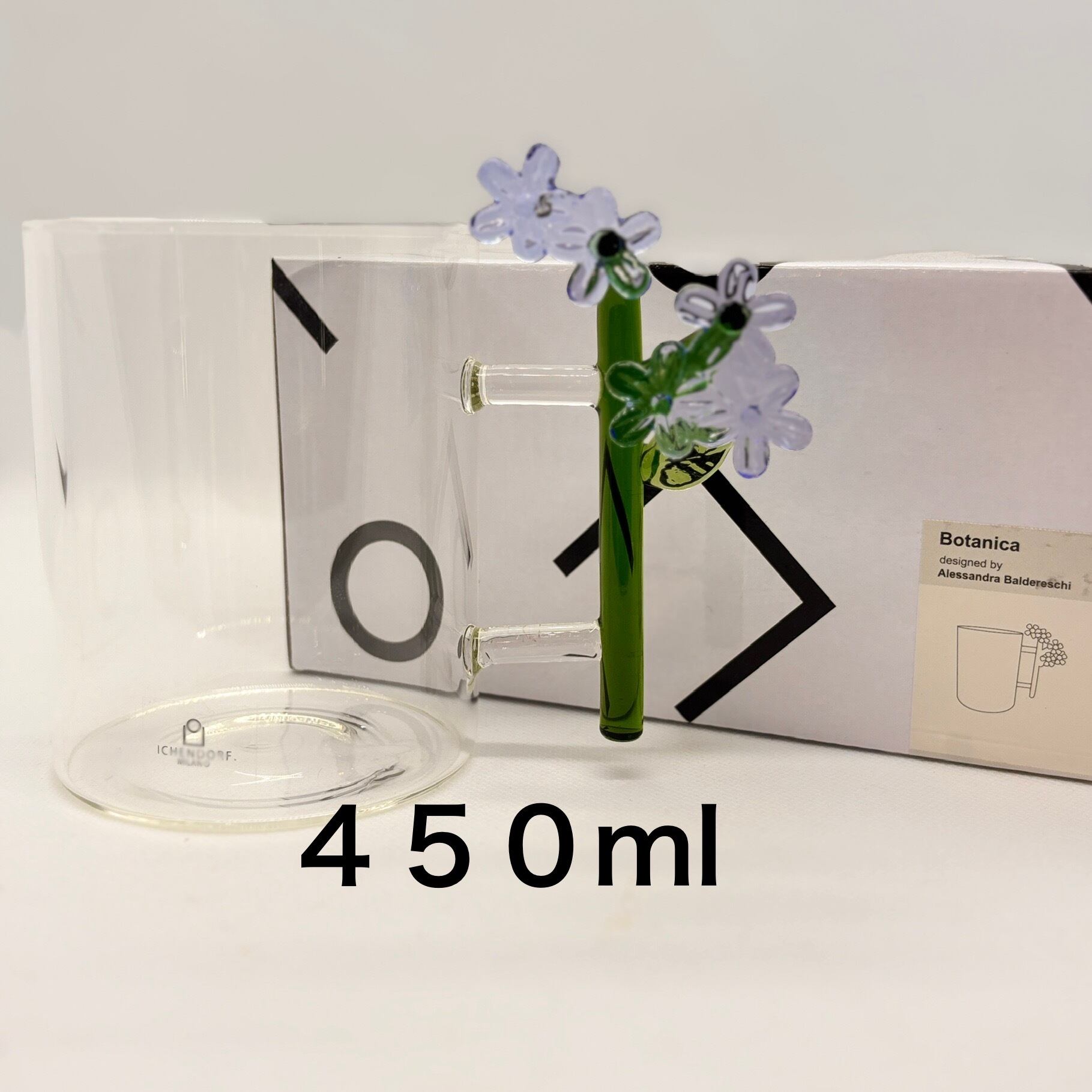 ICHENDORF（イッケンドルフ）BOTANICA マグ 450ml ライトブルーフラワー