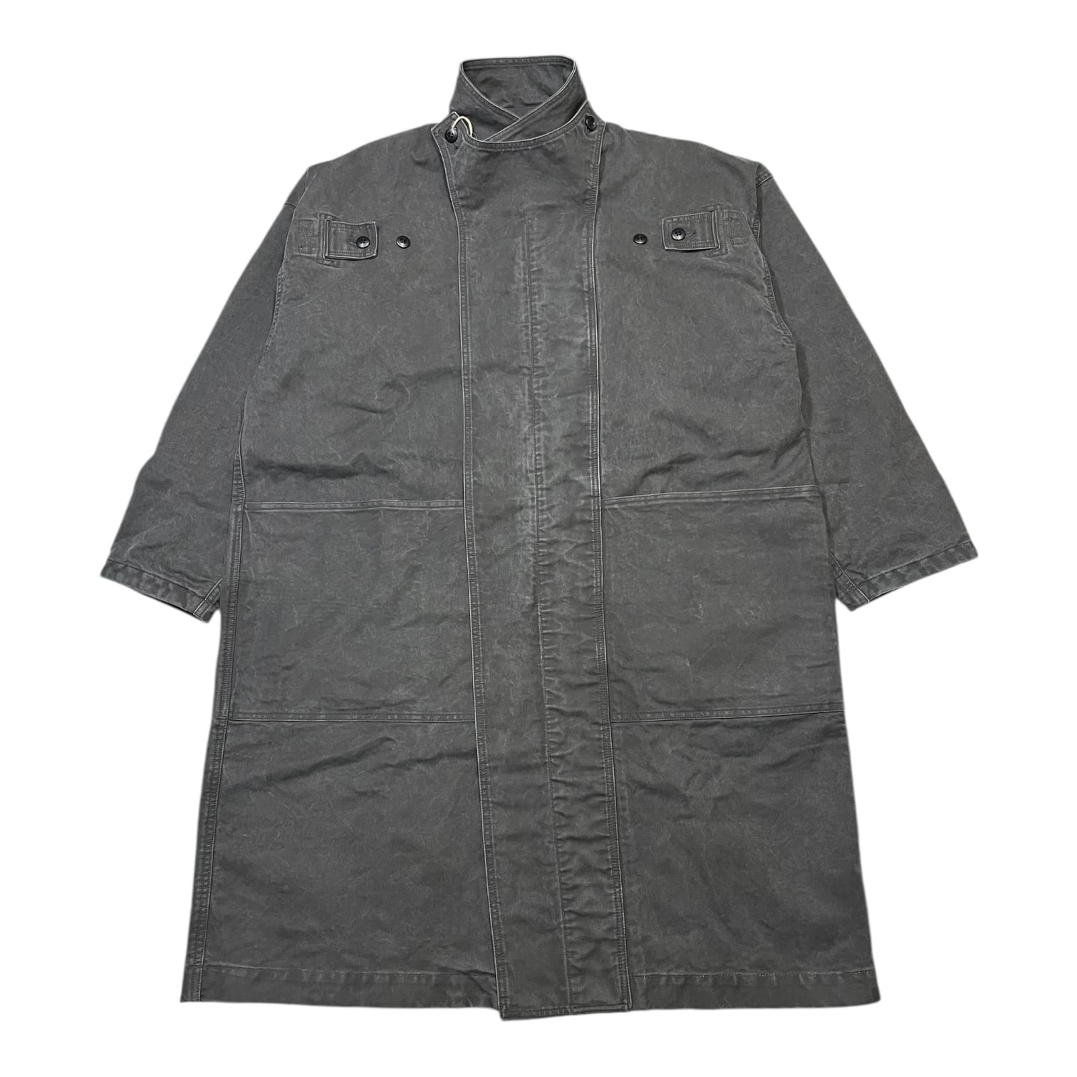 【gourmet jeans】STAND COAT(CHARCOAL)〈国内送料無料〉