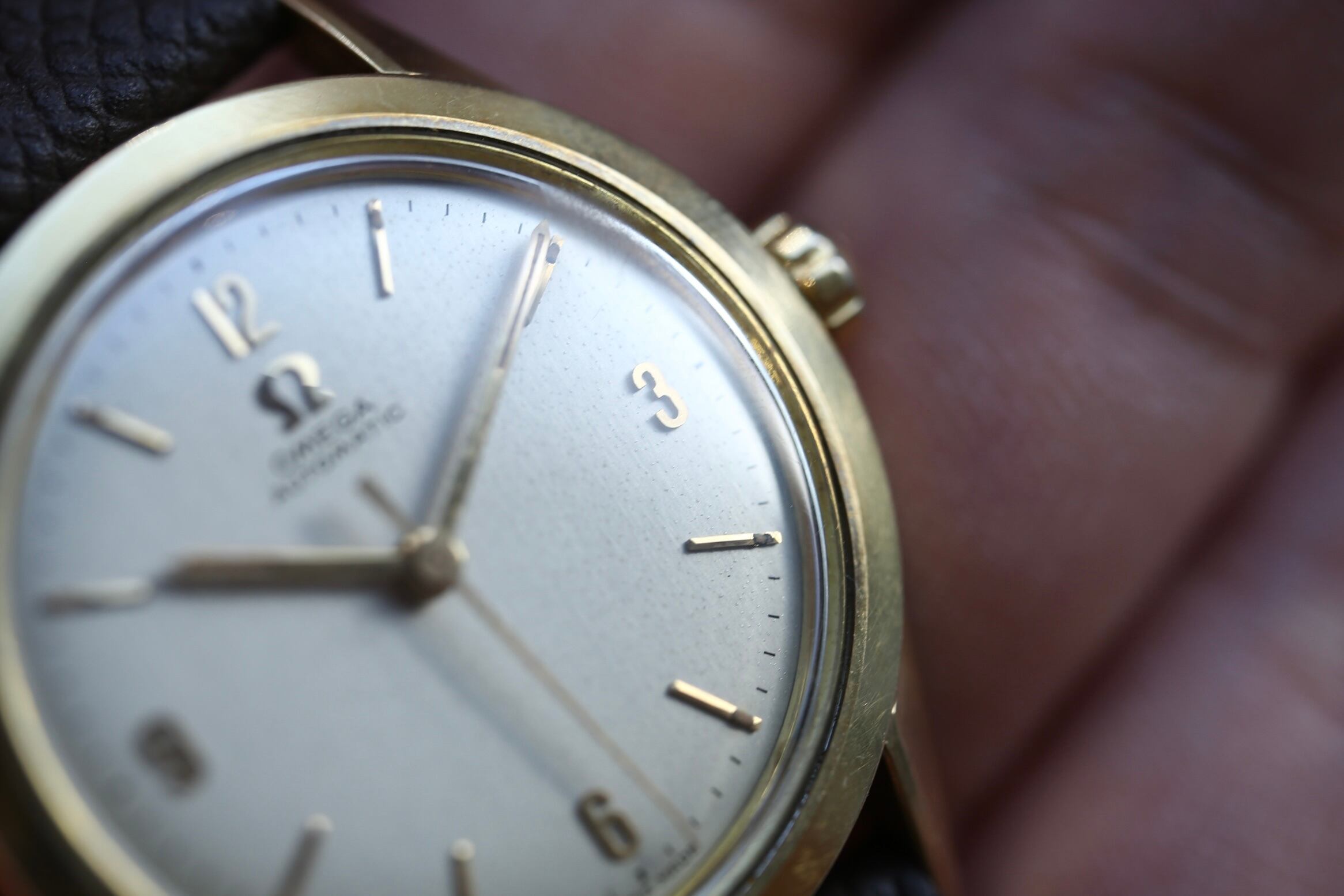 OMEGA】 1955年製 オメガ シーマスター 飛びアラビア ”ミッドサイズ