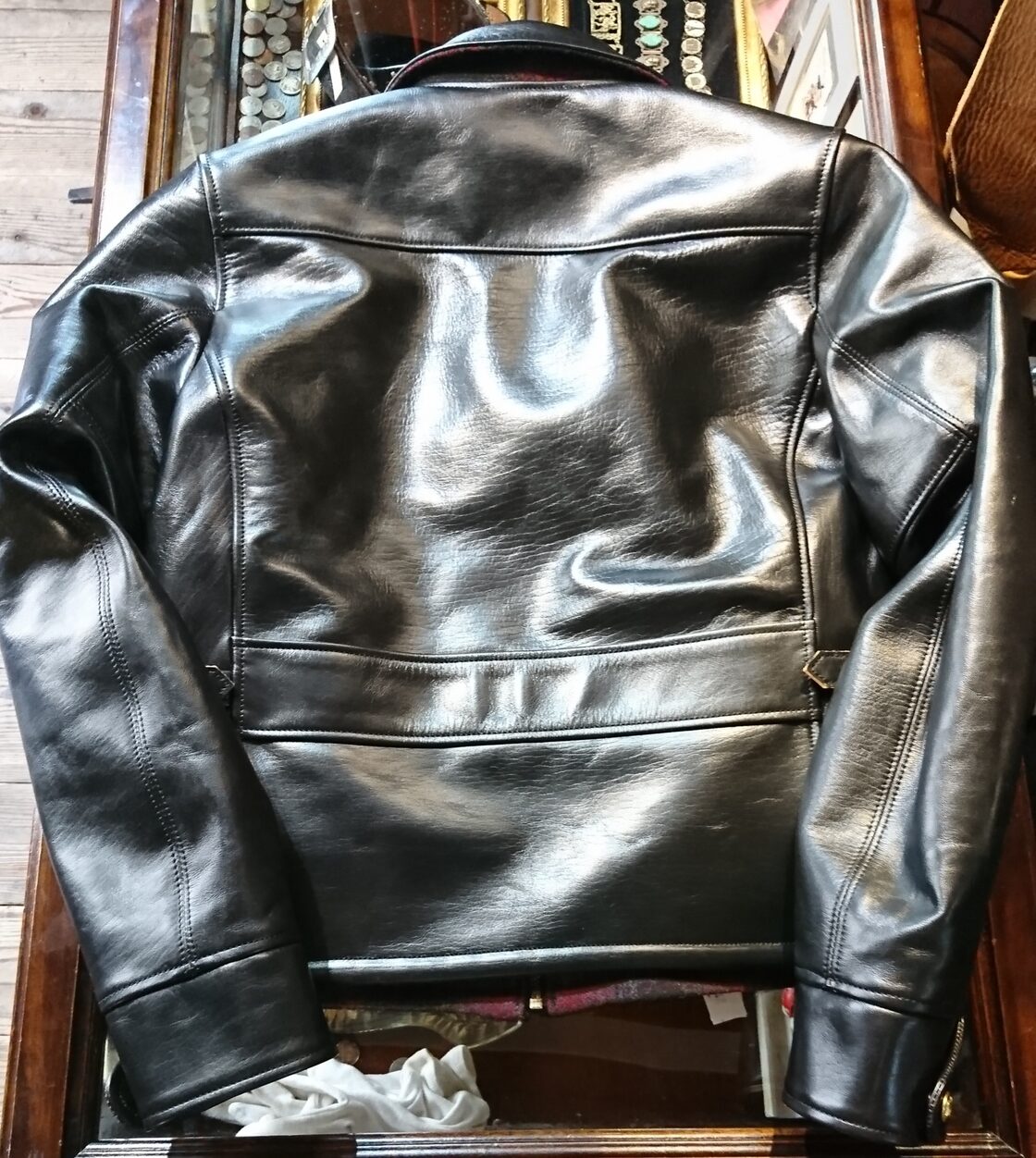 Muller&bros. winnie leather jacket グリズリージャケット 熊ジャン 