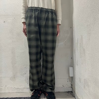 STUSSY ステューシー stussy plaid relaxed パンツ チェック柄 L