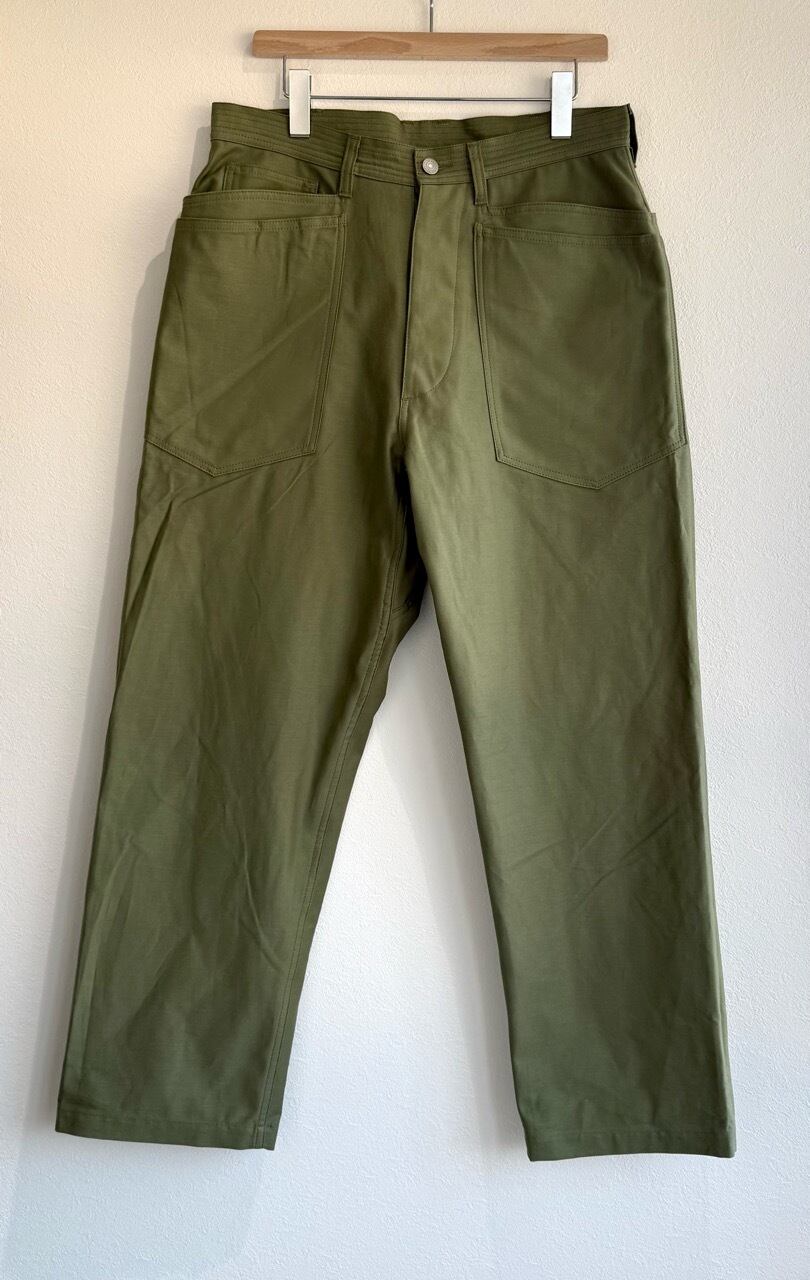 SASSAFRAS] SF-252287 D Scoop Pants back satin ササフラス ディー