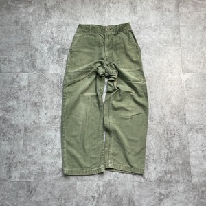 60-70s アメリカ軍 実物 ドーナツボタン OG107 ベイカーパンツ