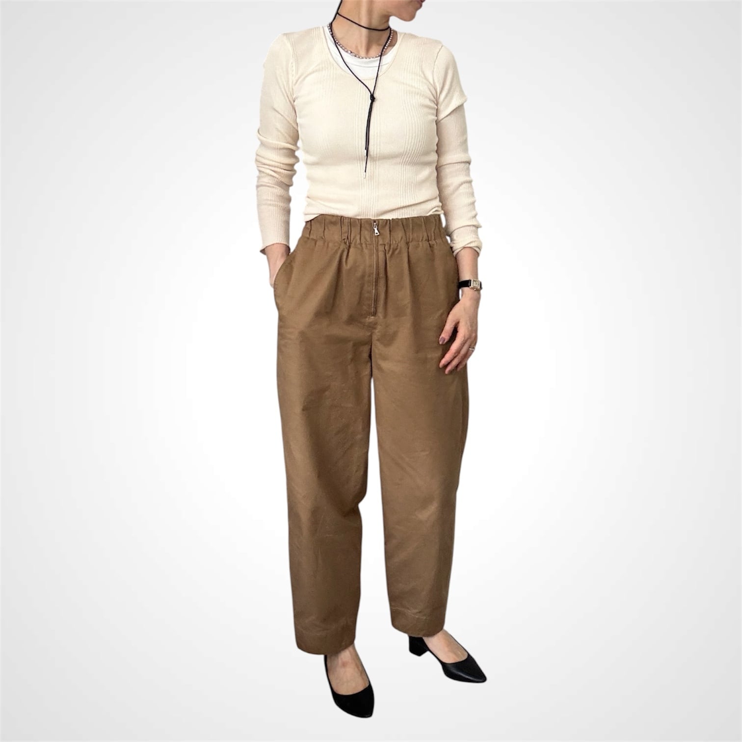 scyebasics San Joaquin Cotton Chino Barrel Leg
