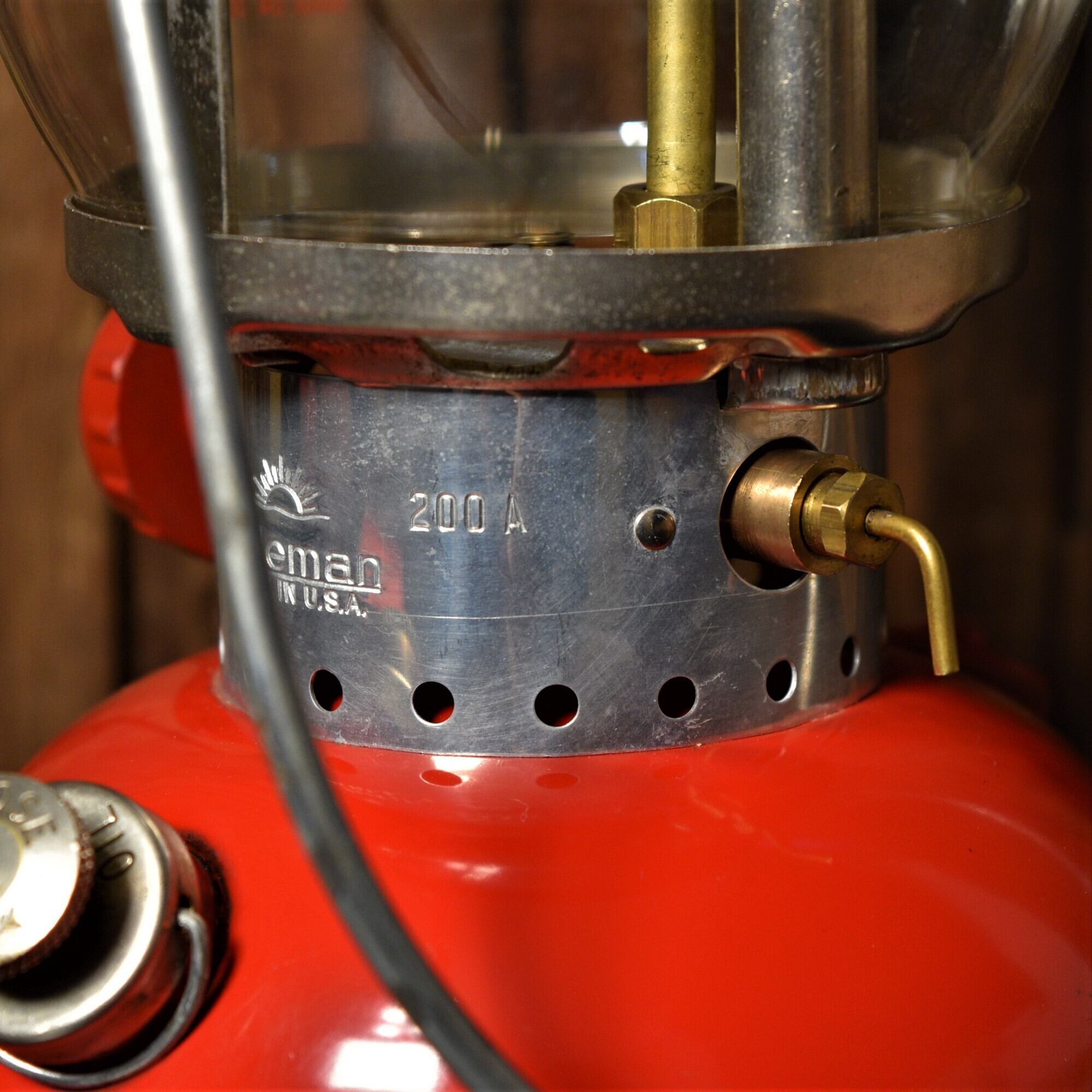 コールマン 200A 1964年1月製造 後期 レッドボーダー ランタン