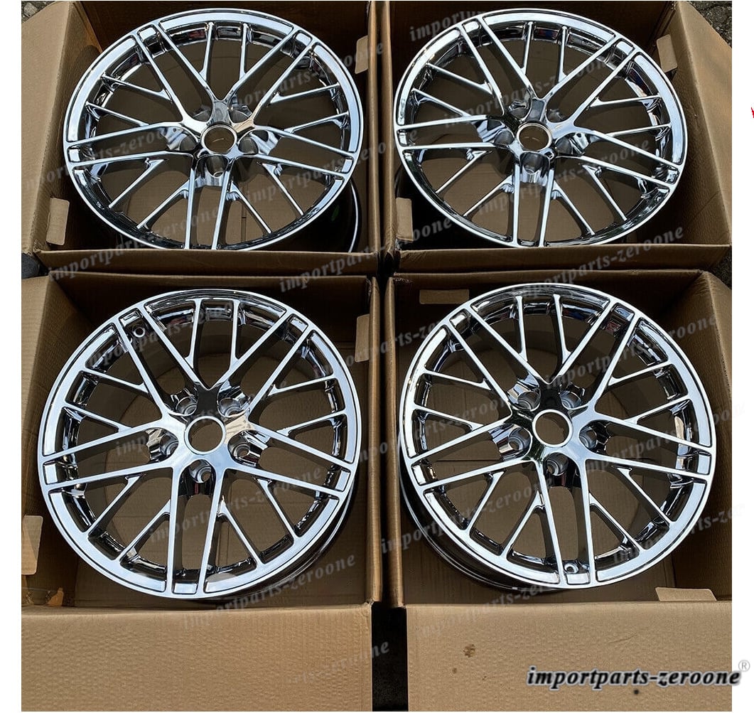 19インチ 20インチ シボレー コルベット クロームホイール C6 Z06 ZR1