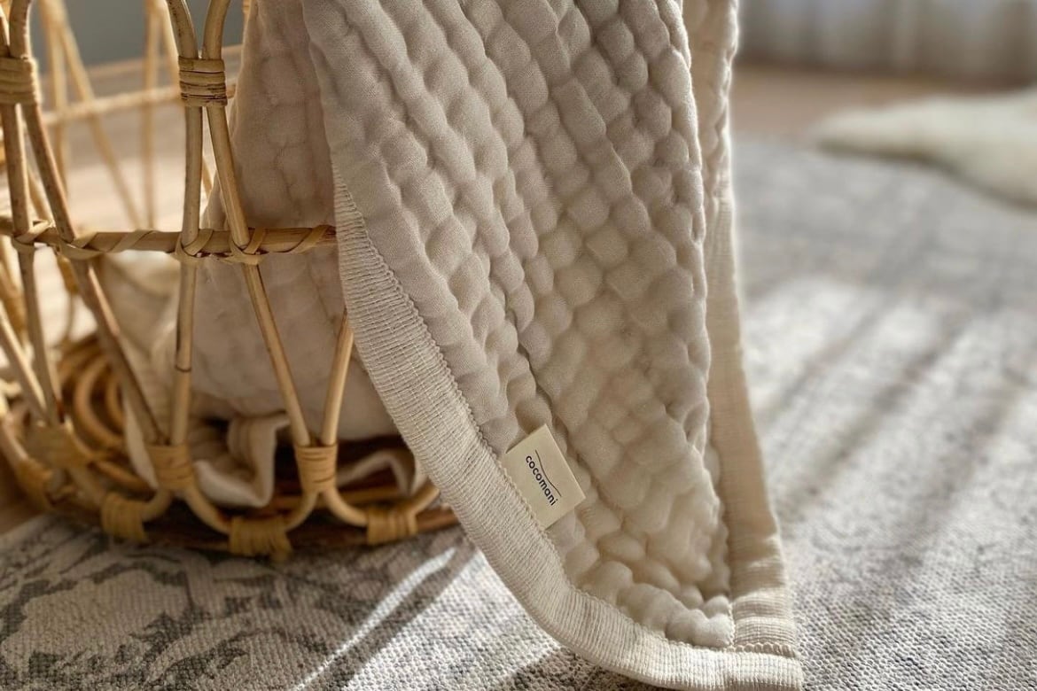 torotoro 8重ジャガード織 ガーゼケット【ハーフサイズ】