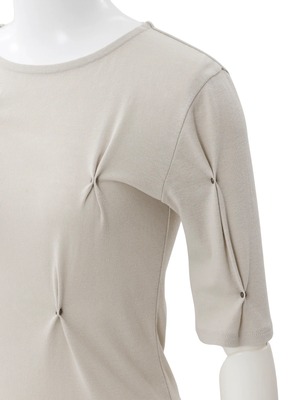 【26SS】Create Clair クリエイトクレイル / PIC TUCK CUT PULLOVER / Tシャツ