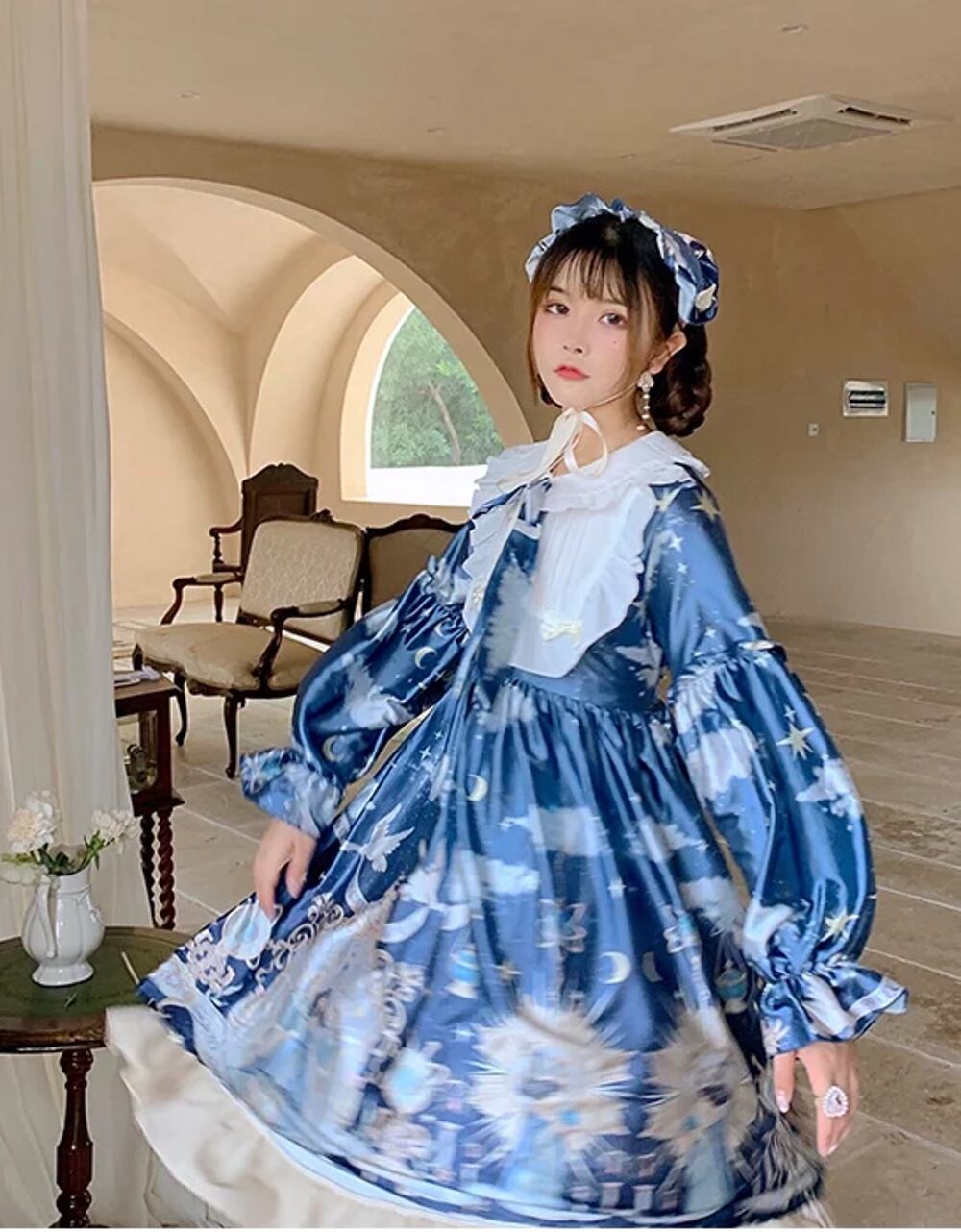 女の子 op ドレス日本ロリータかわいい秋と冬の少女ハイウエスト 女の子 op ドレス日本ロリータかわいい秋と冬の少女ハイウエスト