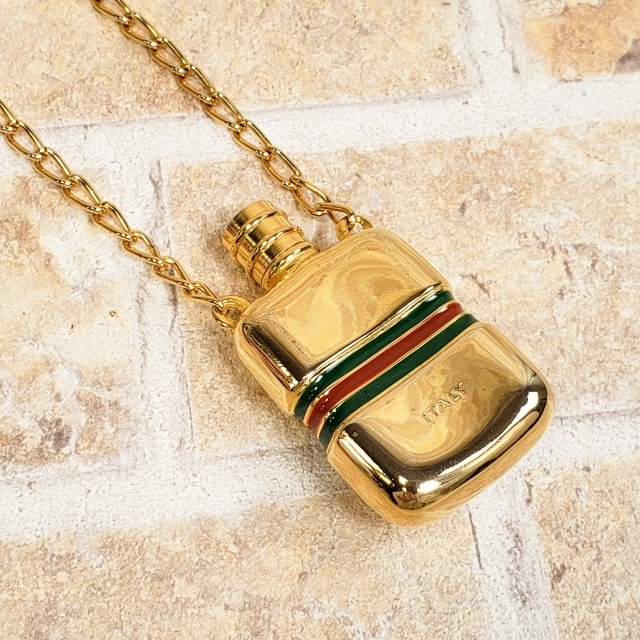 オールドグッチ ☆ ヴィンテージ シェリーライン ネックレス  