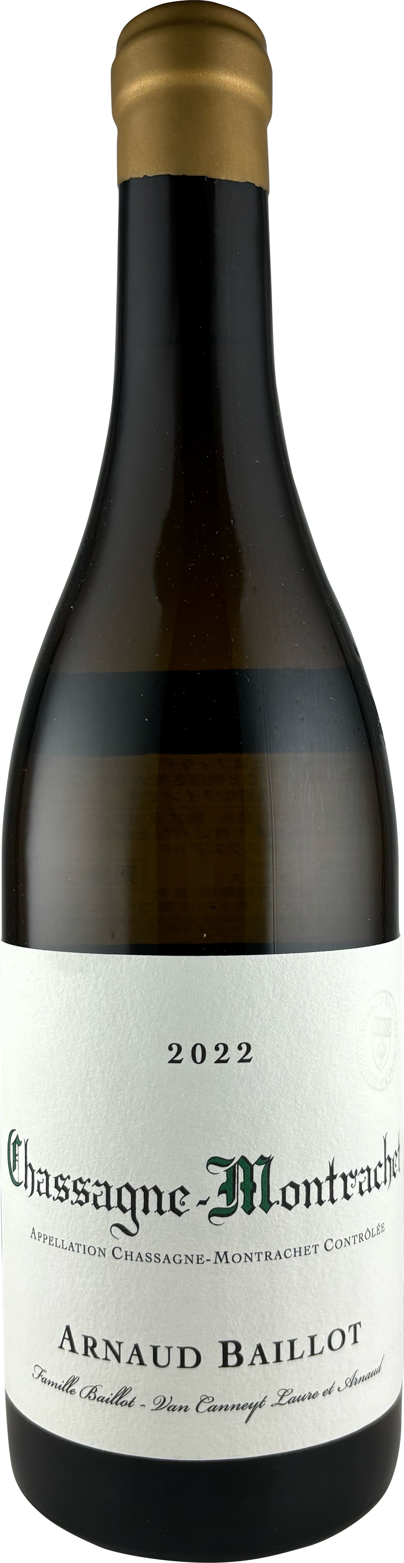 シャサーニュ・モンラッシェ　24　アルノー・バイヨ　Chassagne Montrachet 24 Arnaud Baillot