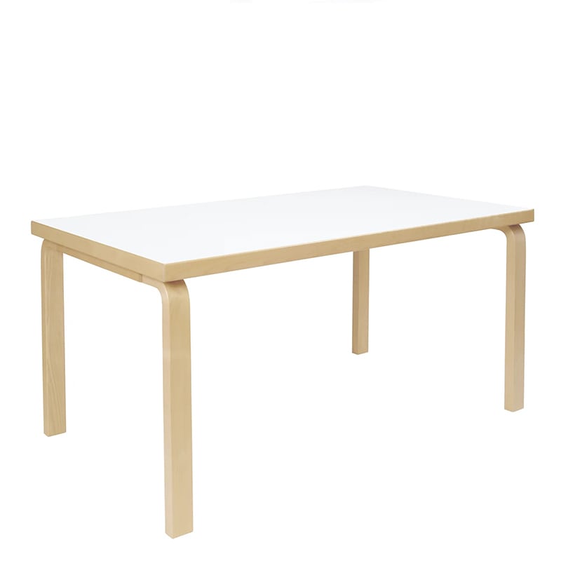 82A テーブル（150×85）ホワイト ラミネート［ アルテック ］ | REAL