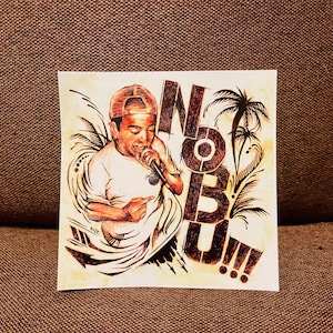 激レア！“N.O.B.U!!!”時代の手書きステッカー。