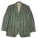 ストライプ柄ジャケット(グリーン)